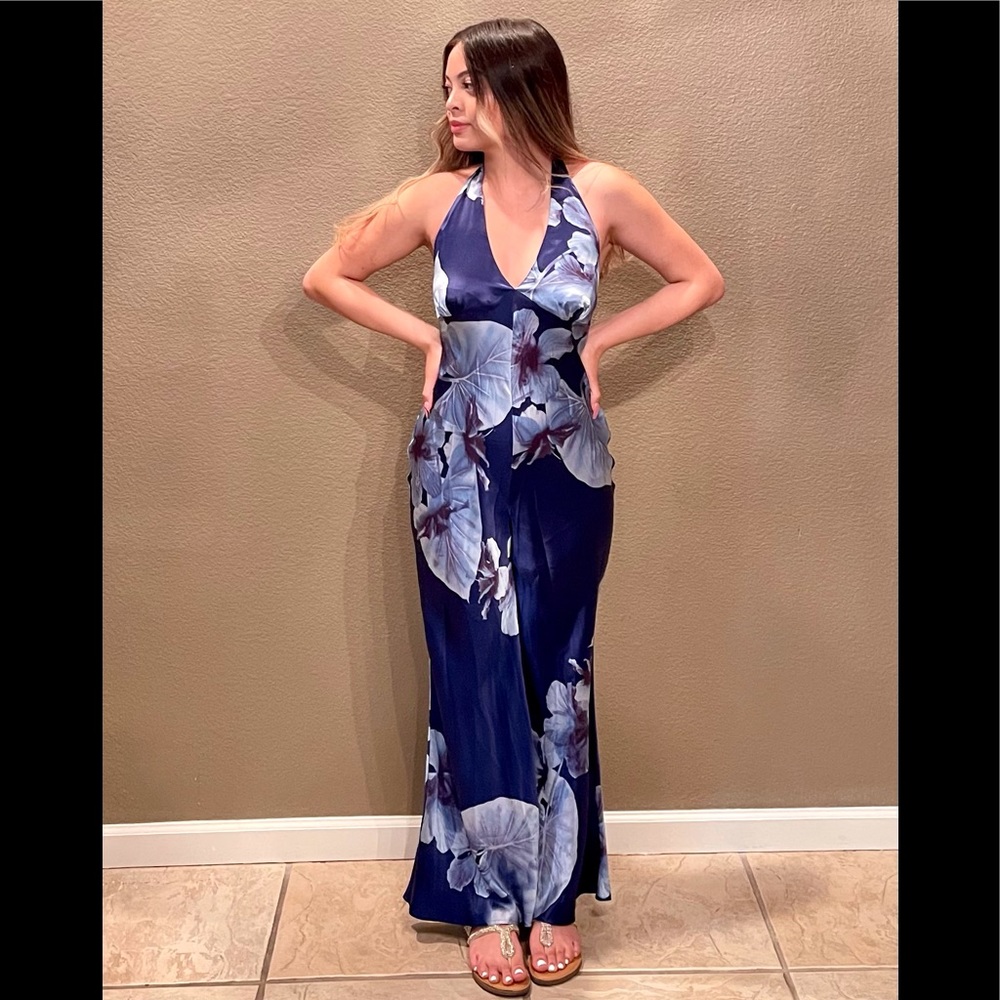 Victoria’s Secret Silk Jumpsuit /w Neck&Back Ties!